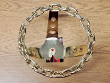 Lowrider Bicycle Chain Steering Wheel Gold Part 236113