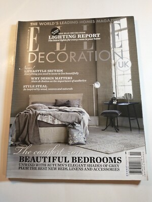 Elle Decoration Magazine NOV 2013 Home Decor Style Lighting Special UK British