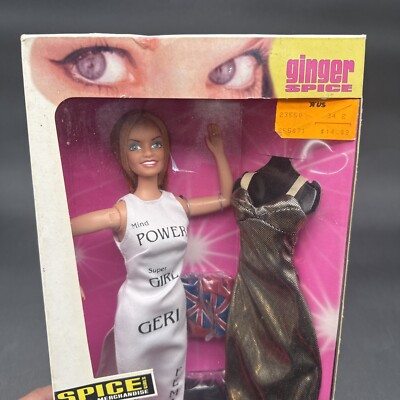 Vintage 1998 Galoob Spice Girls Spice It Up Ginger Spice #23550