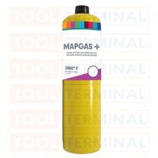 Yellow MAPP / MAP Pro Gas Cylinder 400g Disposable Bottle