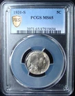 1931-S Buffalo Nickel - PCGS MS 65 - Gold Shield