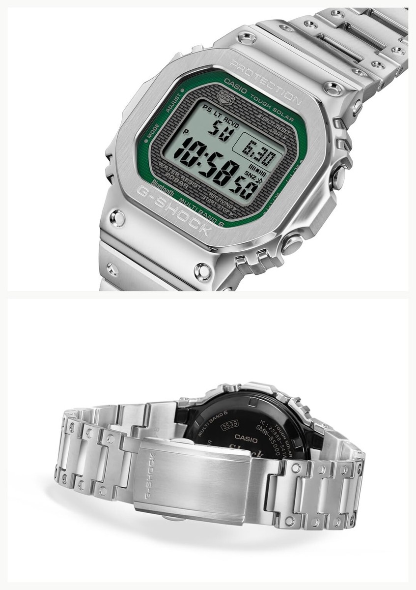CASIO G- SHOCK GMW-B5000D-3JF FULL METAL Bluetooth For men solar