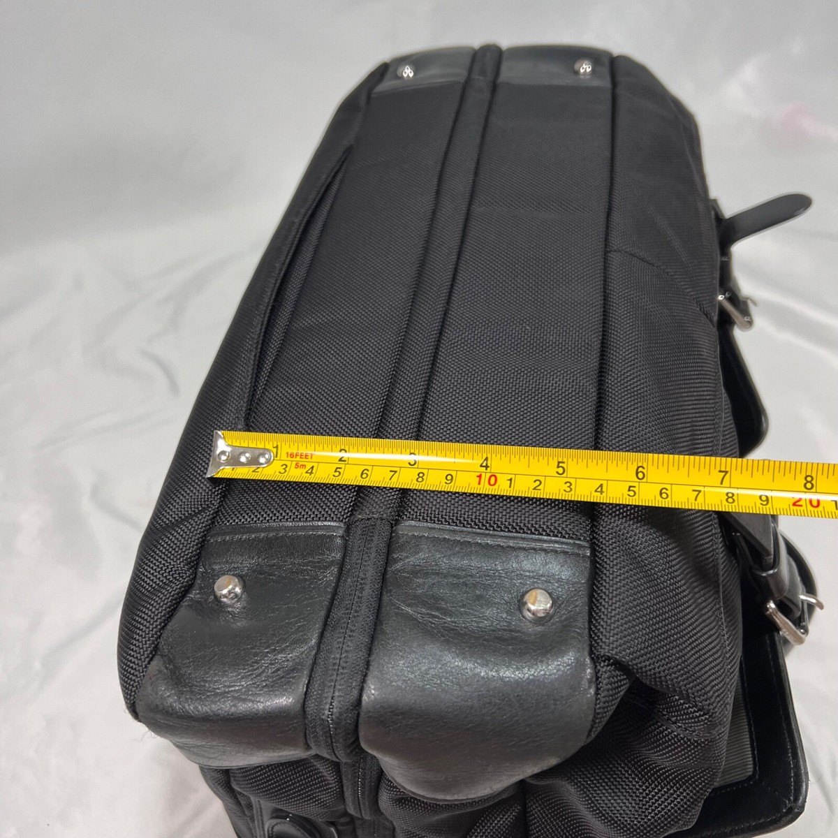 TUMI 29256D BEDFORD T-Pass Carlton Briefcase black leather TUMI 29256D BEDFORD T-Pass Carlton Briefcase black leather
