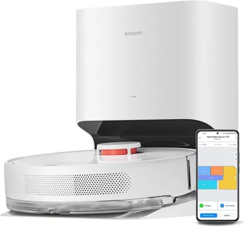 Xiaomi Robot Vacuum X10 Saug- & Wischroboter mit Absaugstation - Weiß, gebraucht