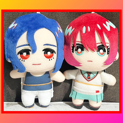 Duo De Peluches Gundam : Miorine & Suletta - Série 'The Witch From Mercury' - Produit Japonais Mignon