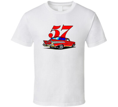57 Chevy Nomad Wagon Hot Rod Musclecar Gift  T Shirt