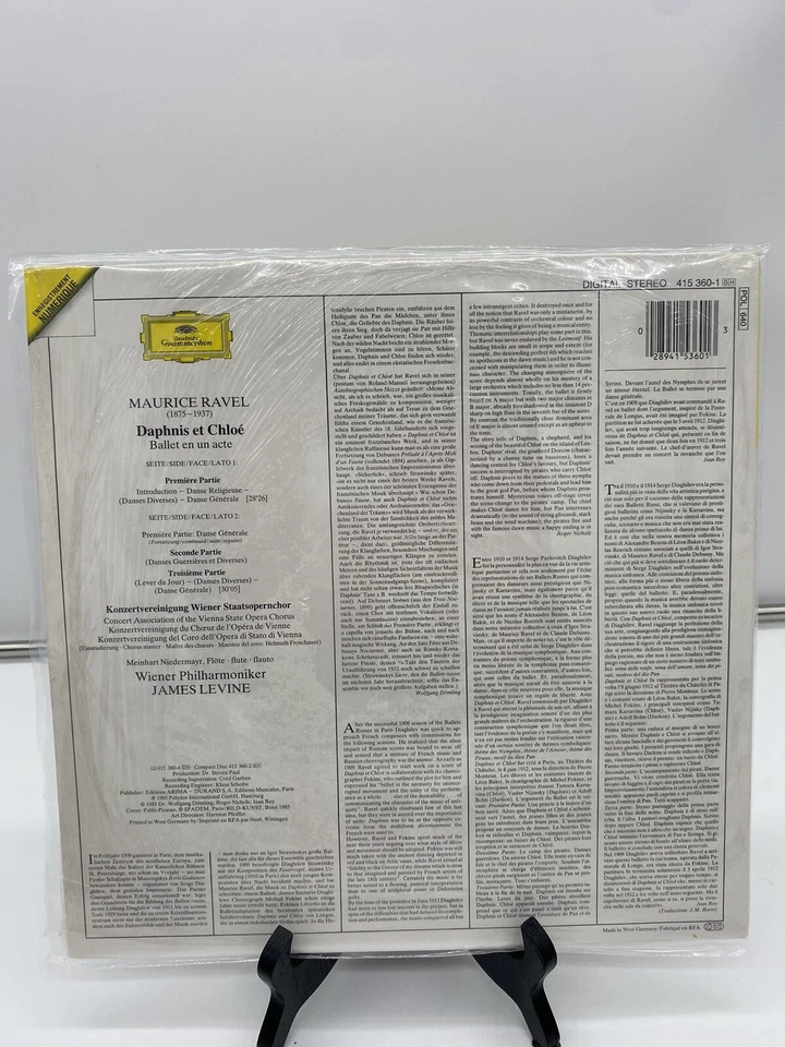 Ravel: Daphnis et Chloe - Music Laser Disc - Image 2 of 3