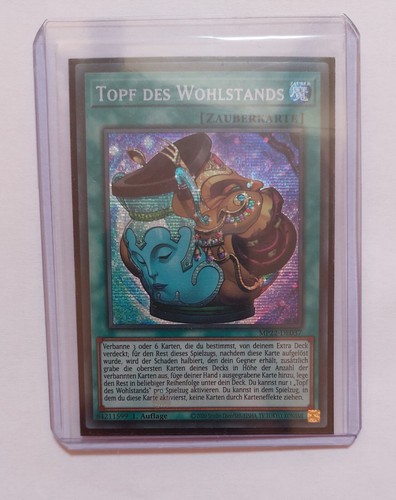 Yu-Gi-Oh! Karte: Pot Of Prosperity (MP22-EN037) – Prismatic Secret Rare – 1st Edition