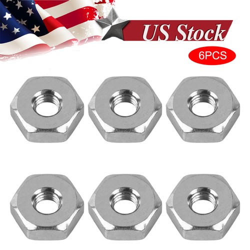 6 Chainsaw Guide Bar Nut For Stihl 017 018 020 021 023 023L 025 MS170