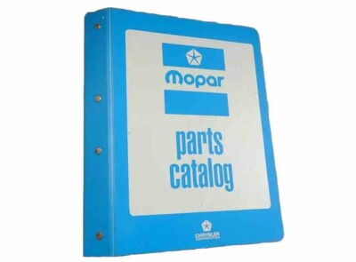 1962 Mopar Dealer Parts Catalog Dodge Chrysler Plymouth Passenger Car  REAL DEAL