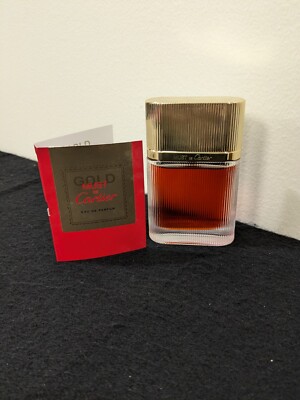 Must De Cartier Gold Eau de Parfum 1.6 fl.oz & .05 fl. oz