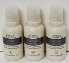 Aveda Damage Remedy Restructuring Shampoo 1.7 fl.oz./50ml (3 pack)