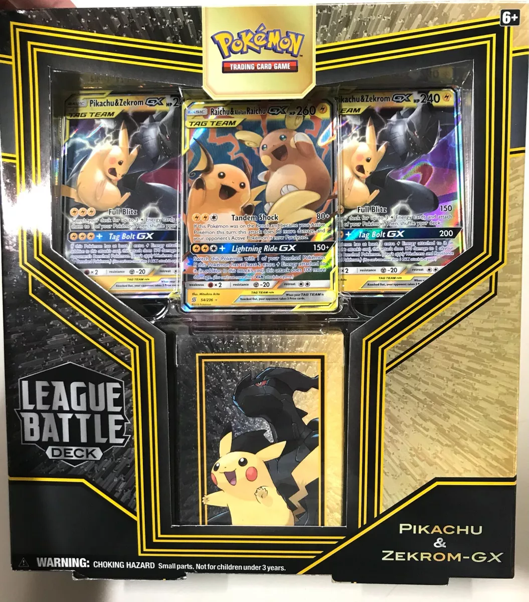 Pikachu & Zekrom-GX Deck (one of) - PTCGL Codes