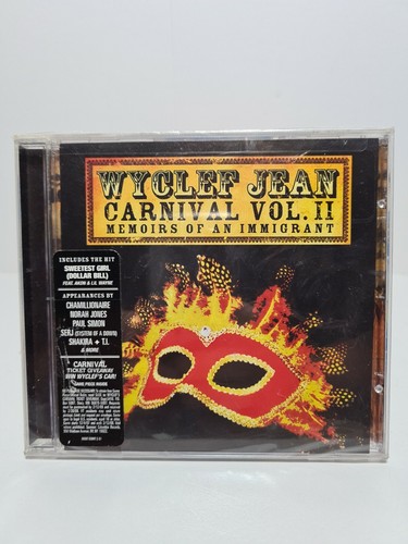 Wyclef Jean Carnival Volume II Memoirs of an Immigrant CD NEW SEALED