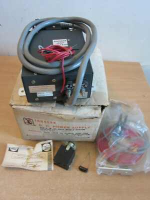 Vintage E.F. Johnson DC Power Supply for F.M. 60W mobile system 95858 NOS UNUSED
