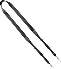 Camera Neck Strap/Thin Camera Strap or Binoculars Strap Black