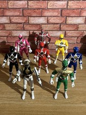 Mighty Morphin Power Rangers Full Team 8 Inch Vintage 1993 Figuren