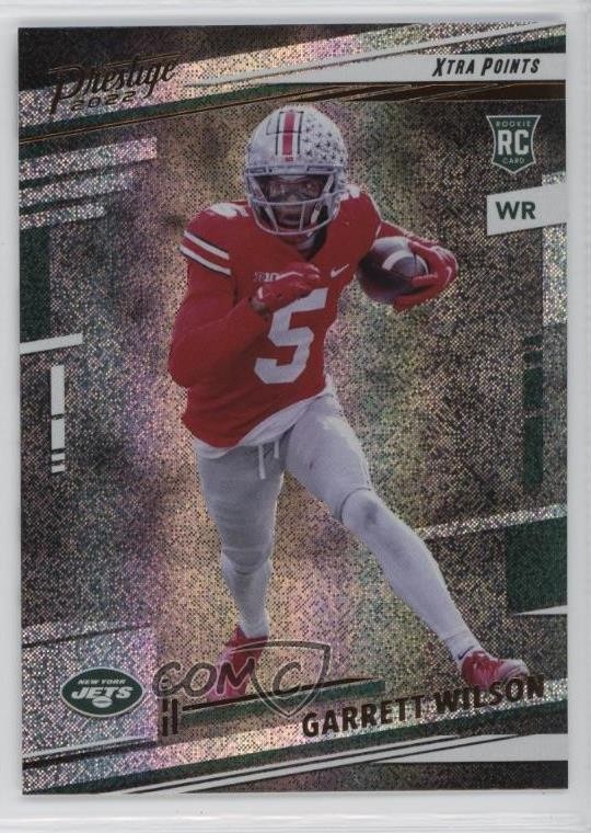 2022 Panini Prestige Rookies Xtra Points Galaxy Garrett Wilson #308 1fa0