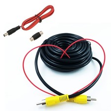 Upgraded Version Thickened 34FT/10m Backup Camera RCA Video Cable,RCA Male to...