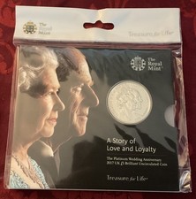 Royal Mint 2017 A Story of Love and Loyalty &pound;5 Coin