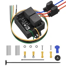 Joinfworld Digital Radiator Fan Controller Switch Kit #0444 Dual Electric... 