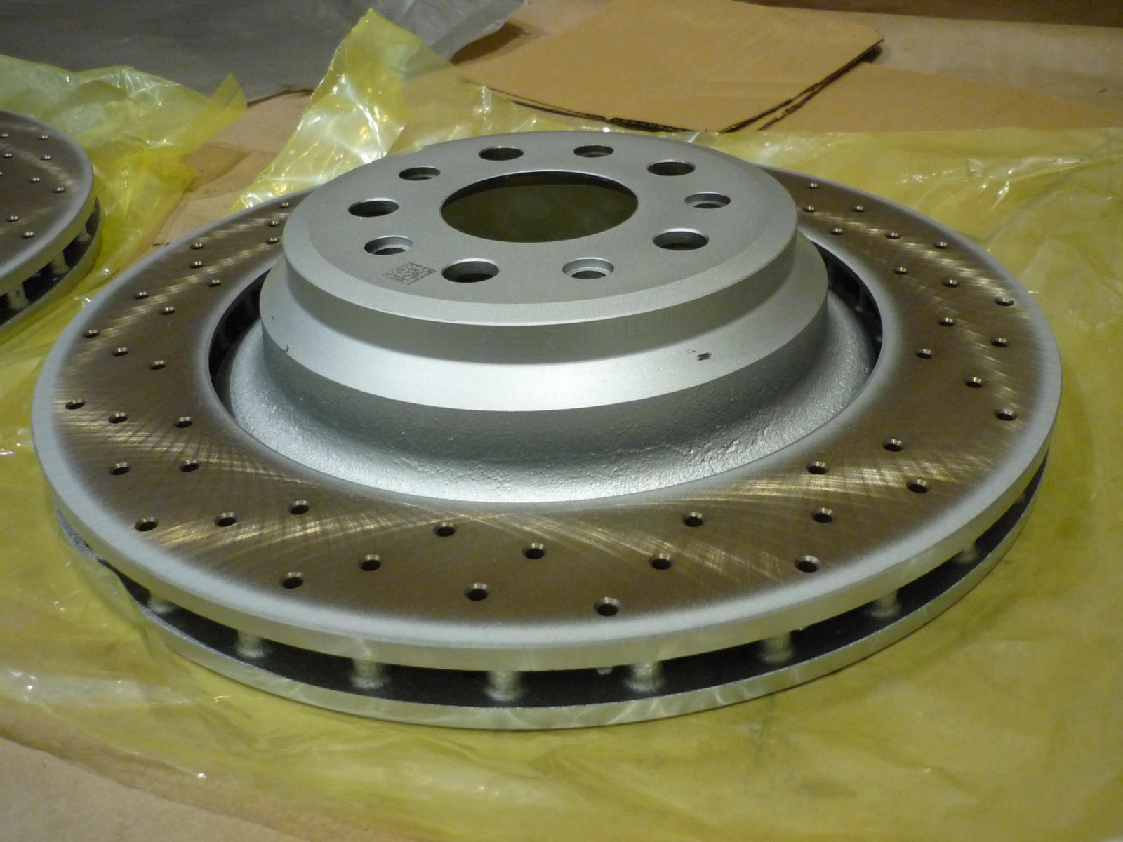 Maserati Ghibli, Quattroporte -Rear Brake Disc Set (NEW-OEM) P/N 670031597