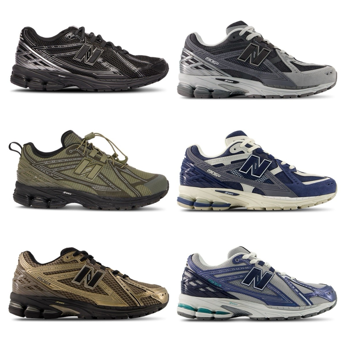New Balance 1906R Primaloft Black Silver U1906ROS Available Now | eBay