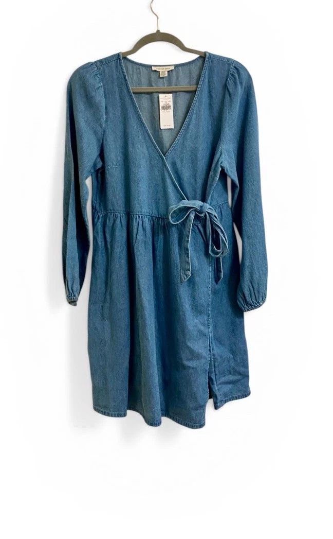 chinese dress ladies Adrianna Papell Long Sleeve Foil Wrap Dress
