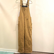 Arctix ThermaLock Insulated Snow Bib Pants/Ski Overalls Beige S 29-30W 30L 13131