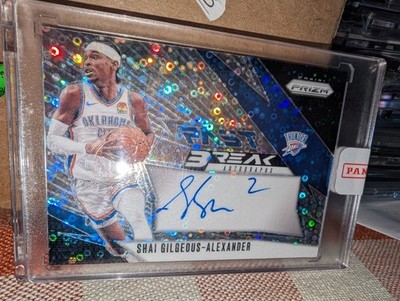 2024-25 Panini Prizm - Fast Break Autographs Shai Gilgeous