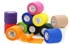 OK TAPE Self Adherent Cohesive Bandages Wrap - 12Packs, 2" x 5 Yards, 12 colors