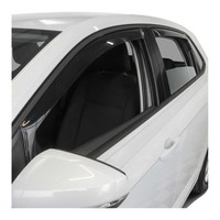 Windabweiser Regenabweiser FüR Vw Polo 2017-2026 Dunkel Acryl 4Tlg