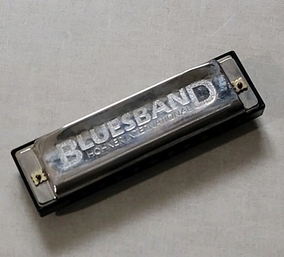 Vintage BluesBand Harmonica Hohner International 