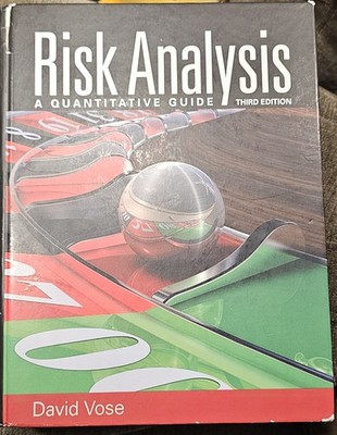 Risk Analysis : A Quantitative Guide by David Vose (2008, Hardcover)
