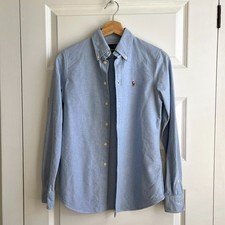 Polo Ralph Lauren Iconic Oxford Shirt Blue NEW