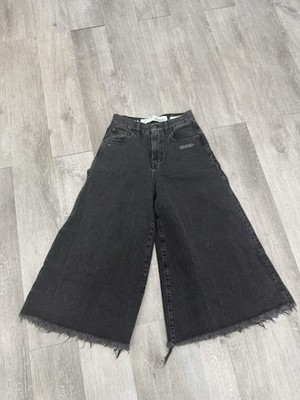 Off White 2013 Denim  C  Label Virgil Abloh Mod.Oway Capri Jeans Woman 27