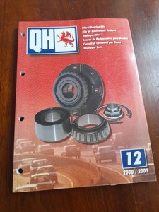 Quinton Hazel QH12 2000/2001 Radlagersätze Katalog Buch