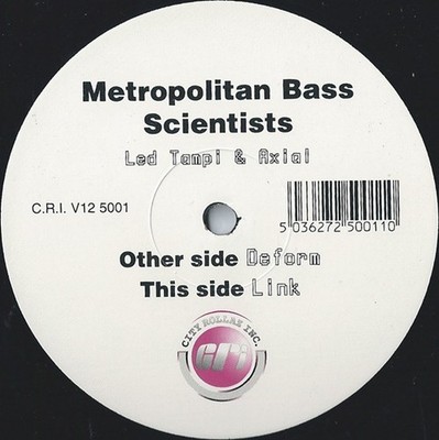 Metropolitan Bass Sc - Link / Deform - Used Vinyl Record 12 - G5628z