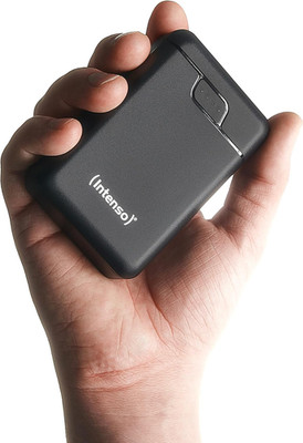 Intenso B10000   10.000 Mah Powerbank, Mobiler Zusatzakku, USB-C & 2X USB-A, Led