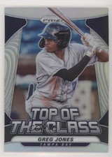 2020 Panini Prizm Top of the Class Silver Prizm Greg Jones #TOC-22 d4e