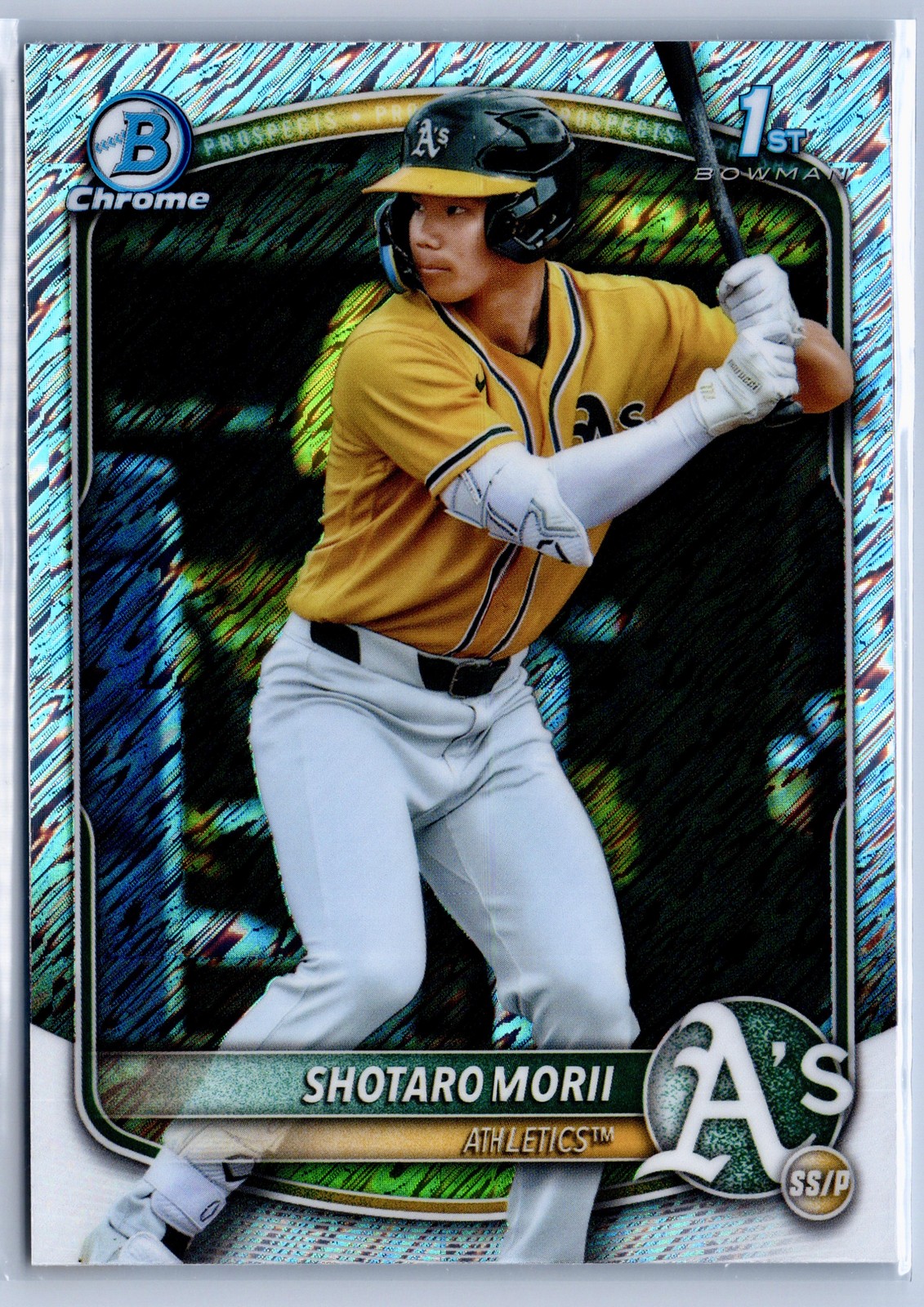 2025 Bowman Chrome #BCP-170 Shotaro Morii Bowman Chrome Prospects Shimmer
