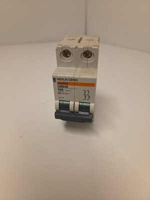 MCB MERLIN GERIN C60 HD. DOPPELPOLIG D16 MULTI9 415V.
