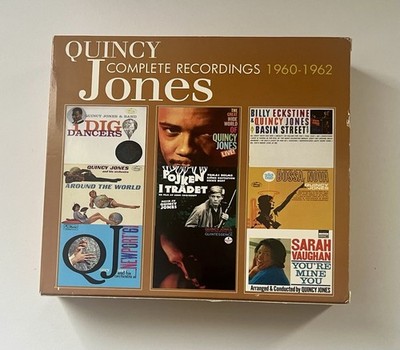 Quincy Jones Complete Recordings: 1960-1962 CD Box Set, 4-Disc Set, CDs LIKE NEW