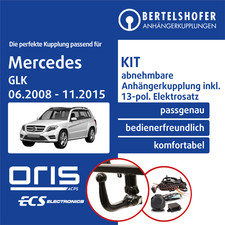 Für MERCEDES GLK Typ X204 06.2008-11.2015 AHK abn. +13pol spez E-Satz NEU TOP