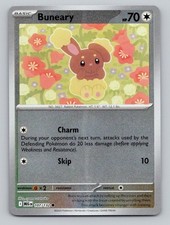 Buneary 107/132 Common Mega Evolution Pokemon Reverse Holo Near Mint
