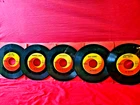 Beatles "Lot of 10 original 45's" VG or better, all with clean labels