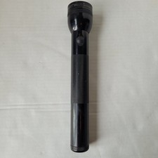 Vintage Black Mag-Lite 3 D Cell 12" Flashlight Made in the USA