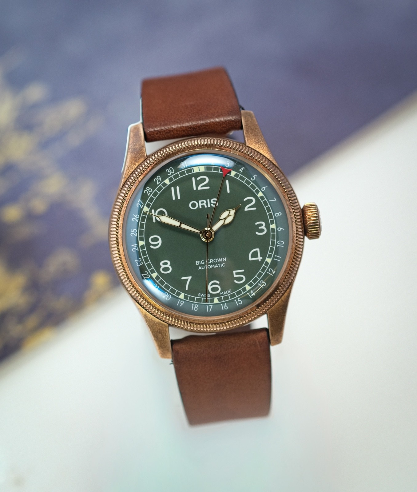 Oris Big Crown Pointer Date Awarded To Colonel Tom Moore 2020 Full Set