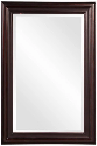 Howard Elliott George 24" x 36" Oil-Rubbed Bronze Wall Mirror - Picture 2 of 5