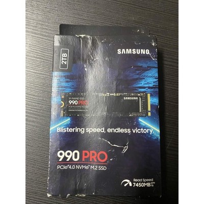 SAMSUNG MZ-V9P2T0 990 PRO 2TB SSD NVMe M.2 PCIe Gen4, M.2 2280